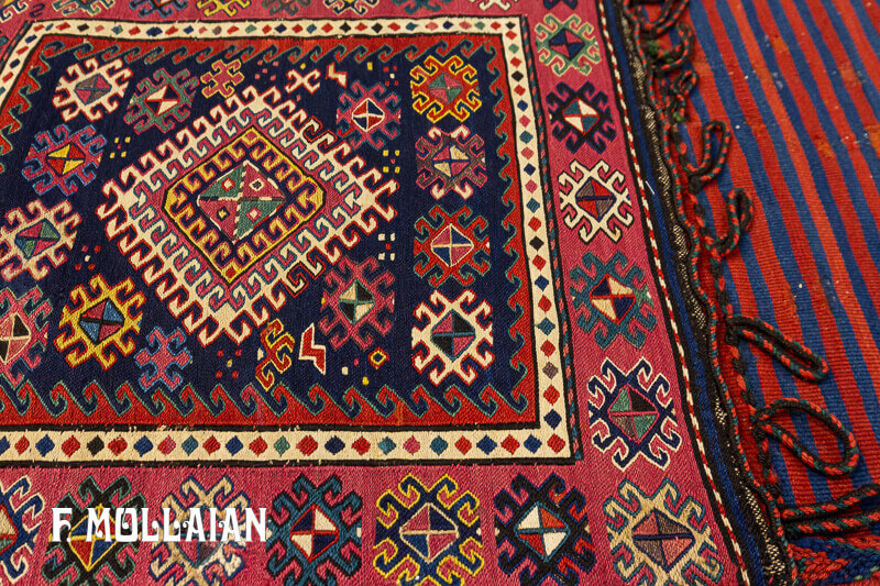 Antique Persian Small Shahsavan Rug n°:61490812